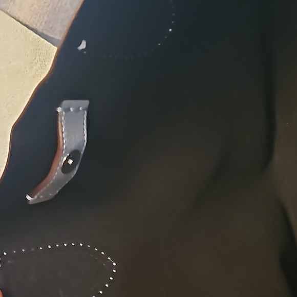 CoachTextured Leather Tote - Picture 8 of 10